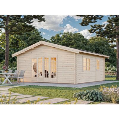 PALMAKO Irene Gartenhaus - Holz, 27,7 m², Braun PALMAKO Irene Gartenhaus - Holz, 27,7 m², Braun