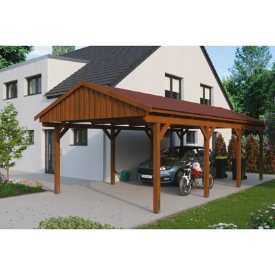 SKANHOLZ Fichtelberg - 423 x 808 cm - 326 cm - BSH Carport SKANHOLZ Fichtelberg - 423 x 808 cm - 326 cm - BSH Carport