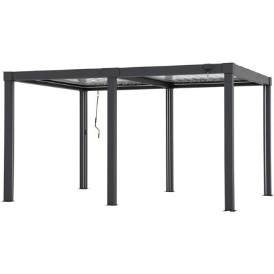 Sunjoy Multi-Pergola Matterhorn 306 cm x 406 cm Anthrazit Sunjoy Multi-Pergola Matterhorn 306 cm x 406 cm Anthrazit