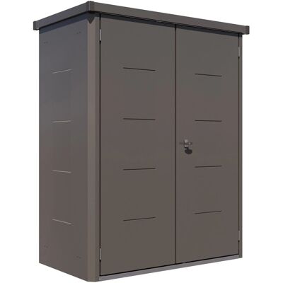 Telluria Giarmadio Gartenschrank - Stahl, 154x193x88 cm, Grau Telluria Giarmadio Gartenschrank - Stahl, 154x193x88 cm, Grau
