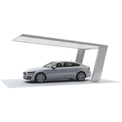 Ximax 75000 Aluminium Carport - Unterstützt 1 Fahrzeug - Wetterfest - 13,77 m² - Carports Ximax 75000 Aluminium Carport - Unterstützt 1 Fahrzeug - Wetterfest - 13,77 m² - Carports