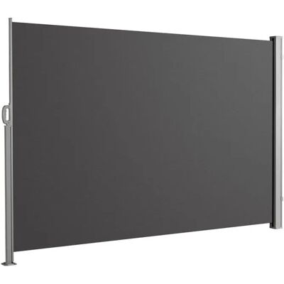 Floordirekt Seitenmarkise Ausziehbar Alu Sichtschutz Blickdicht Anthrazit 200 x 400 cm Floordirekt Seitenmarkise Ausziehbar Alu Sichtschutz Blickdicht Anthrazit 200 x 400 cm
