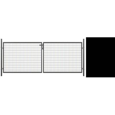 Tetzner und Jentzsch T & J Doppeltor inkl. Pfosten Strong Anthrazit 400 cm x 103 cm Tetzner und Jentzsch T & J Doppeltor inkl. Pfosten Strong Anthrazit 400 cm x 103 cm