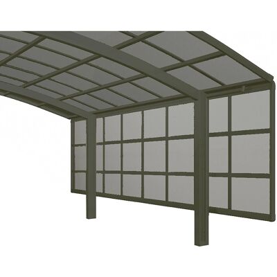 XIMAX Portoforte und Linea Carport-Seitenwand - Wetterfest XIMAX Portoforte und Linea Carport-Seitenwand - Wetterfest
