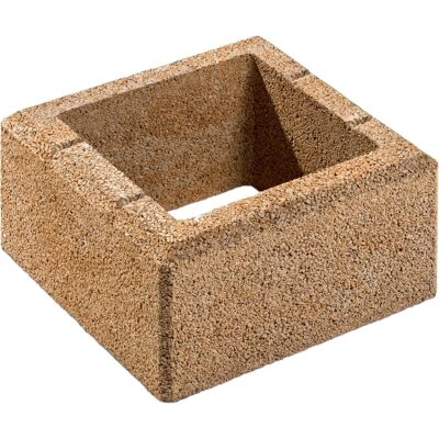 Diephaus Mauer Canta Pfeilerstein Sandstein 37,5 x 37,5 x 20 cm Diephaus Mauer Canta Pfeilerstein Sandstein 37,5 x 37,5 x 20 cm