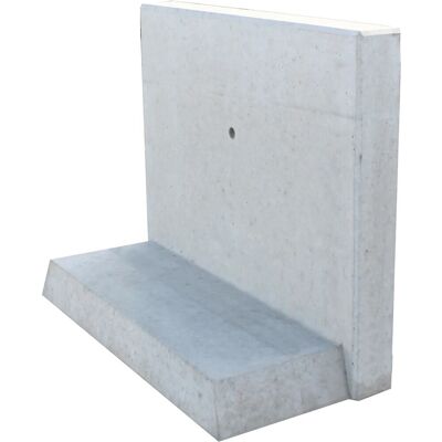 Diephaus L-Stein bewehrt Grau 80 x 100 x 45 x 12 cm Diephaus L-Stein bewehrt Grau 80 x 100 x 45 x 12 cm