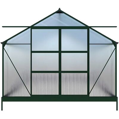 Vente-unique Selbsttragendes Gewächshaus Ixora Tannengrün 303 cm Vente-unique Selbsttragendes Gewächshaus Ixora Tannengrün 303 cm