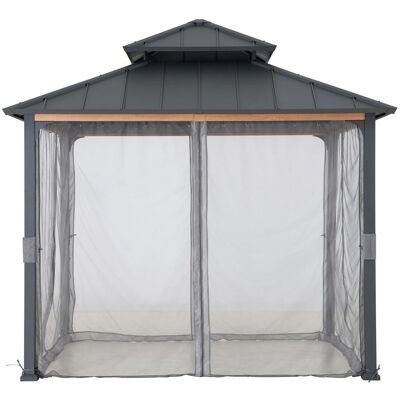 Sunjoy Netz für Zedernholz Gazebo 300 cm x 300 cm Sunjoy Netz für Zedernholz Gazebo 300 cm x 300 cm