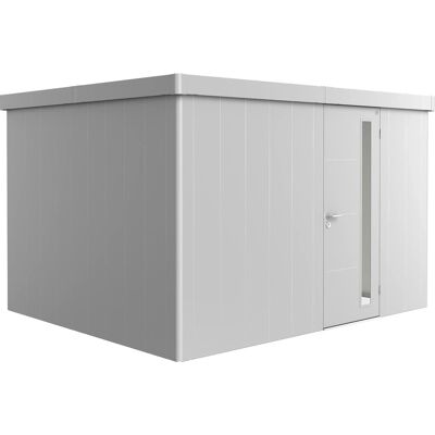 Biohort Neo 3D ST Gerätehaus - Stahl, Silber, 348x222x292 cm Biohort Neo 3D ST Gerätehaus - Stahl, Silber, 348x222x292 cm
