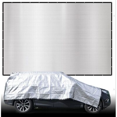 Amanka - 6x7 m Toldo Térmico Coche - Silber - Aluminium-beschichtet - Awning Amanka - 6x7 m Toldo Térmico Coche - Silber - Aluminium-beschichtet - Awning