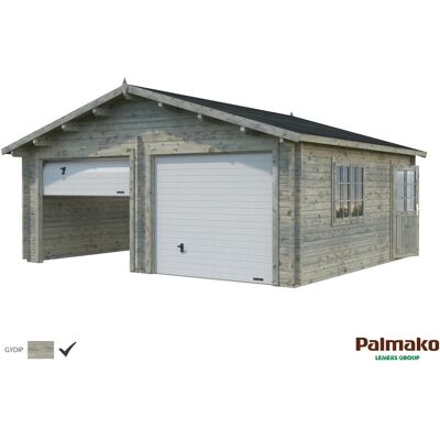 Palmako Garage Roger 28,4 m² mit Sektionaltor - Garage Palmako Garage Roger 28,4 m² mit Sektionaltor - Garage