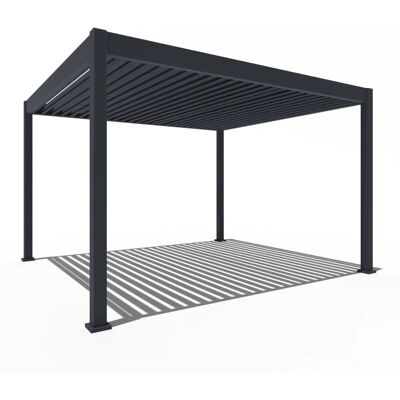 Weide Elektrische Deluxe Aluminium Pergola 3,6 x 4 M mit LED Weide Elektrische Deluxe Aluminium Pergola 3,6 x 4 M mit LED
