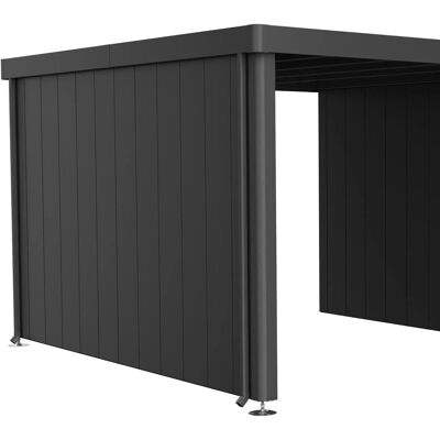 BIOHORT Neo 4A-4D Stahl-Seitenwand - Gartenhaus-Seitenwand BIOHORT Neo 4A-4D Stahl-Seitenwand - Gartenhaus-Seitenwand