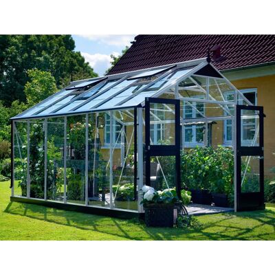 Juliana Premium Gewächshaus - 13m², Aluminium, Sicherheitsglas Juliana Premium Gewächshaus - 13m², Aluminium, Sicherheitsglas