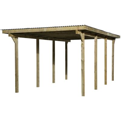 Weka Carport 606 Gr.2 - Carports Weka Carport 606 Gr.2 - Carports
