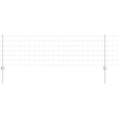 vidaXL Silber 0.6x50 m Stahlzaun - Gartenzaun vidaXL Silber 0.6x50 m Stahlzaun - Gartenzaun