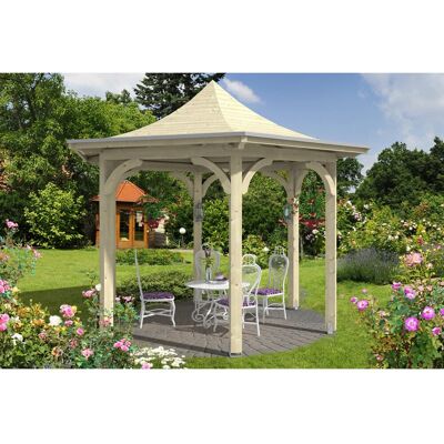 SKANHOLZ Versailles Sechseck Pavillon - Garten Holzbau SKANHOLZ Versailles Sechseck Pavillon - Garten Holzbau