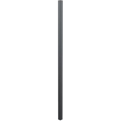 Alberts Zaunpfosten Aluminium 150cm - Chaussee & Circle - Anthrazit Alberts Zaunpfosten Aluminium 150cm - Chaussee & Circle - Anthrazit