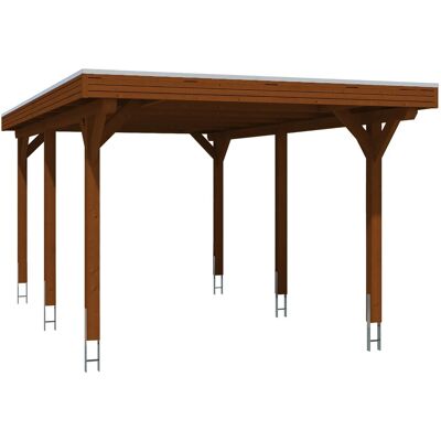 Skanholz Spessart Carport - Wetterbeständiges Flachdach für ein Fahrzeug Skanholz Spessart Carport - Wetterbeständiges Flachdach für ein Fahrzeug