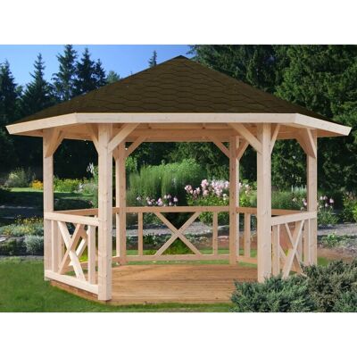 Palmako Betty Gartenzelt - Hexagon, 9,9 qm, Wetterfest Palmako Betty Gartenzelt - Hexagon, 9,9 qm, Wetterfest
