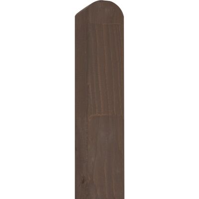 Andrewex Zaunpfosten für Bohlenzaun KDI 9 cm x 9 cm x185 cm Grau Andrewex Zaunpfosten für Bohlenzaun KDI 9 cm x 9 cm x185 cm Grau