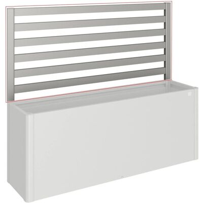 Biohort Rankgitter für HochBeet 4 x 1 m Quarzgrau-Metallic Biohort Rankgitter für HochBeet 4 x 1 m Quarzgrau-Metallic