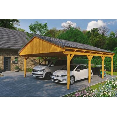 SKANHOLZ - Fichtelberg - 618x808 cm - 362 cm - Carport SKANHOLZ - Fichtelberg - 618x808 cm - 362 cm - Carport