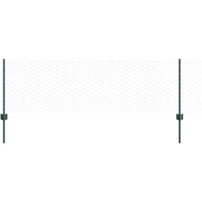 vidaXL Sechseckiger grüner Metallzaun 0,6x50m - Zaun vidaXL Sechseckiger grüner Metallzaun 0,6x50m - Zaun