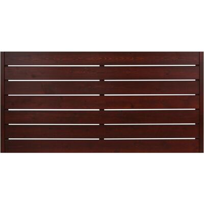 Andrewex Sichtschutzzaunelement Faro Braun,ackiert 90 cm x 180 cm Andrewex Sichtschutzzaunelement Faro Braun,ackiert 90 cm x 180 cm
