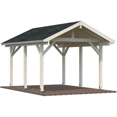 Palmako Robert Beige Carport - 359x510 cm - Wetterfest Palmako Robert Beige Carport - 359x510 cm - Wetterfest