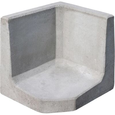 Diephaus L-Stein-Ecke - 7cm - Sichtbeton - Modern Klassiker - Gartenbegrenzung Diephaus L-Stein-Ecke - 7cm - Sichtbeton - Modern Klassiker - Gartenbegrenzung