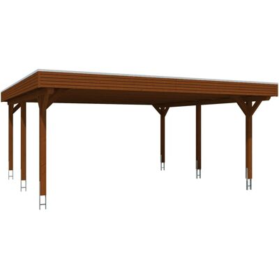 SKANHOLZ Spessart Carport 2-Fahrzeuge - Carport SKANHOLZ Spessart Carport 2-Fahrzeuge - Carport