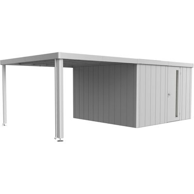Biohort Neo 4A-4D Silber Flachdach-Gartenhaus Biohort Neo 4A-4D Silber Flachdach-Gartenhaus