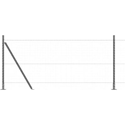 Vidaxl verzinkte Stahlzaunpfosten - Zaunpfosten-Set 52 Stück Ø32mm 90cm Vidaxl verzinkte Stahlzaunpfosten - Zaunpfosten-Set 52 Stück Ø32mm 90cm