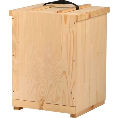 Dobar Wabentransportkiste aus Holz mit Deckel und Griff für ca. 10 Holz-Rähmchen Dobar Wabentransportkiste aus Holz mit Deckel und Griff für ca. 10 Holz-Rähmchen