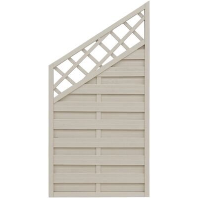 Andrewex Sichtschutzzaun-Element Country Cream,asiert 180 cm x 120/90 cm Andrewex Sichtschutzzaun-Element Country Cream,asiert 180 cm x 120/90 cm