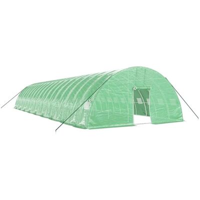 vidaXL Gewächshaus 18x6x2.85m Stahlrahmen vidaXL Gewächshaus 18x6x2.85m Stahlrahmen