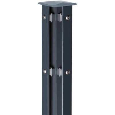 Deutsche Zauntechnik Eckpfosten Typ VAP 220 cm Anthrazit Deutsche Zauntechnik Eckpfosten Typ VAP 220 cm Anthrazit