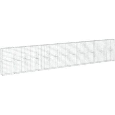 vidaXL Gabionenkorb 1100x50x200 cm - Gabionentyp vidaXL Gabionenkorb 1100x50x200 cm - Gabionentyp