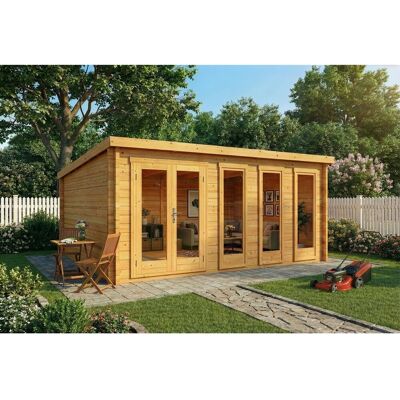 Alpholz - Atrium-D - 40 mm Wandstärke - Garden house Alpholz - Atrium-D - 40 mm Wandstärke - Garden house