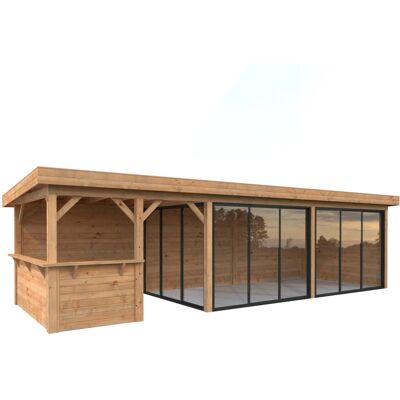 PALMAKO - Lenna Set 419 Slide - 876 x 245 x 300 cm - Pavilion PALMAKO - Lenna Set 419 Slide - 876 x 245 x 300 cm - Pavilion