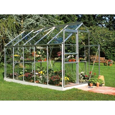 Halls Beliebtes Gewächshaus 6x10 - Grün, Aluminium, Glas Halls Beliebtes Gewächshaus 6x10 - Grün, Aluminium, Glas