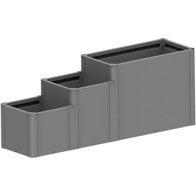 BIOHORT Da Vinci Hochbeet - Quarzgrau - 250x77x59cm BIOHORT Da Vinci Hochbeet - Quarzgrau - 250x77x59cm