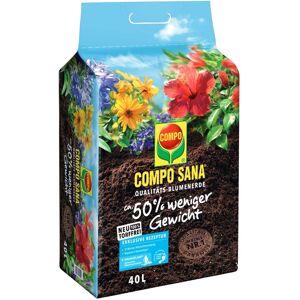 Compo Sana Qualitäts-Blumenerde ca. 50 Prozent weniger Gewicht torffrei 40, Compo Sana Qualitäts-Blumenerde ca. 50 Prozent weniger Gewicht torffrei 40,