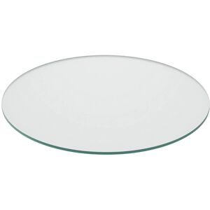 Relaxdays Glasplatte ESG Transparent Hitzebeständig 50 cm Relaxdays Glasplatte ESG Transparent Hitzebeständig 50 cm