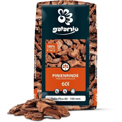 Galamio Rindenmulch Pinie Deko Plus 60l Galamio Rindenmulch Pinie Deko Plus 60l