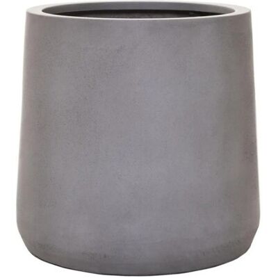 Vivanno Blumentopf Vekra 42 cm x 42 cm x 40 cm Betongrau Vivanno Blumentopf Vekra 42 cm x 42 cm x 40 cm Betongrau
