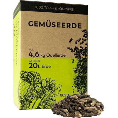 Gusta Garden Urban Gardening Gemüseerde und Tomatenerde mit Langzeitdünger 20L Gusta Garden Urban Gardening Gemüseerde und Tomatenerde mit Langzeitdünger 20L