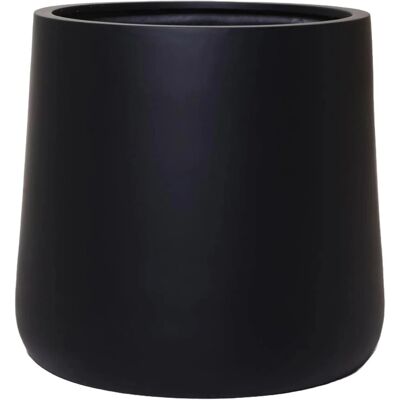 Vivanno Blumentopf Vekra 42 cm x 42 cm x 40 cm Schwarz Vivanno Blumentopf Vekra 42 cm x 42 cm x 40 cm Schwarz