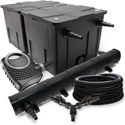 Sunsun Filter Set 60000L Teich 72W Teichklärer Neo8000 70W Pumpe 25M Schlauch Sunsun Filter Set 60000L Teich 72W Teichklärer Neo8000 70W Pumpe 25M Schlauch